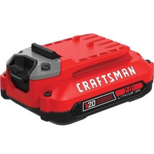Craftsman V20 Battery, 2.0 Ah, Lithium Ion Battery (CMCB202)